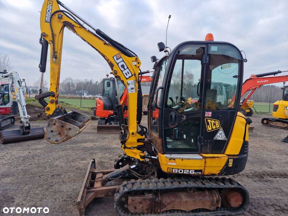 JCB 8026 cts  , Bobcat E 27z , Yanmar Vio 27, Kubota 037-4 - 1
