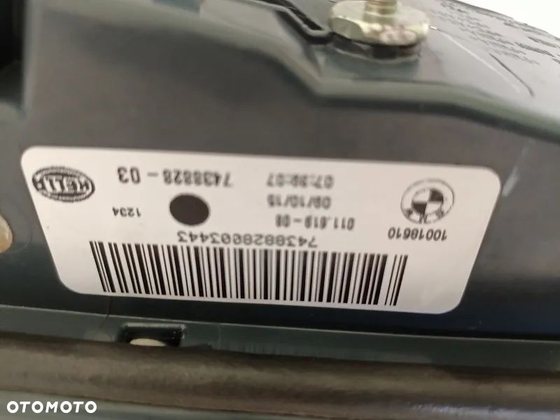 BMW X6 F16 14-19r LED W KLAPĘ LAMPA TYŁ LEWA ORYGINAŁ EUROPA - 6