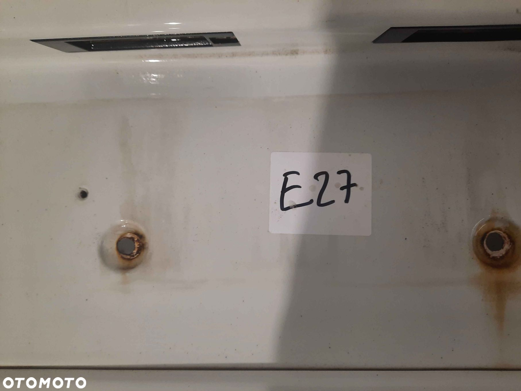 } ZDERZAK TYŁ TYLNY OPEL CORSA D Y474 BIAŁY 3D 3 DRZWI HB - 4