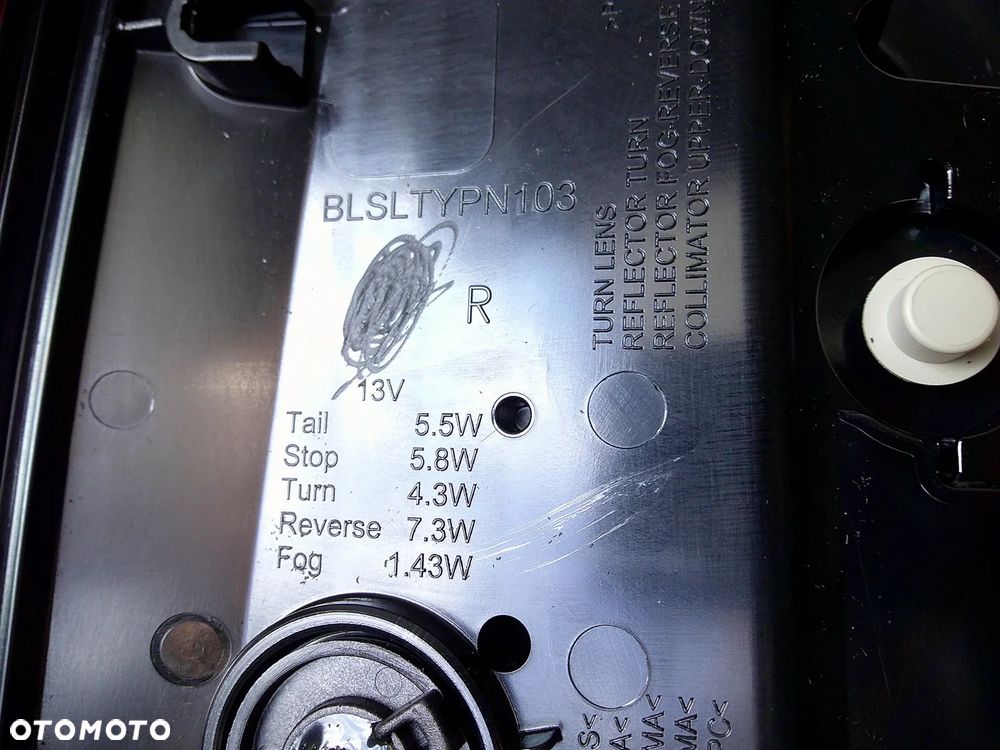 volkswagen transporter t6 lampa tył prawa tylna nowa om led - 5
