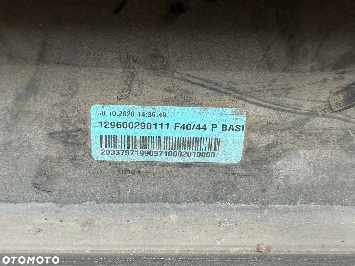 BMW 1 F40 2019-2024 prog lewy prawy czarny do zalozenia demontaz oryg - 5