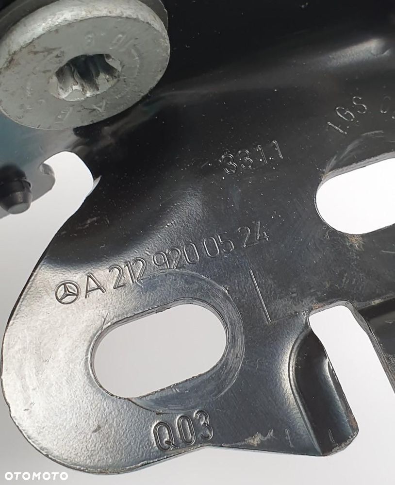 ŁOŻYSKO OBROTOWE ZAWIAS KANAPY LEWY MERCEDES W212 W218 A2129200524 - 4