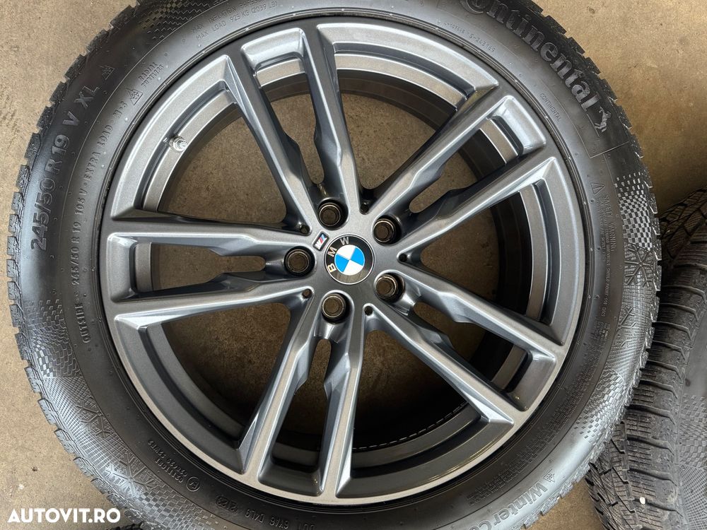 Vând jante originale BMW X3-X4 G01-G02 pe 19” cu anvelope de iarnă - 6