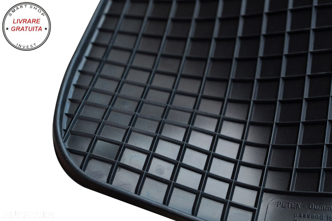Set 4 covorase auto din cauciuc Negru Ford Focus (03.2011-08.2018) Focus Turnier (- livrare gratuita - 6