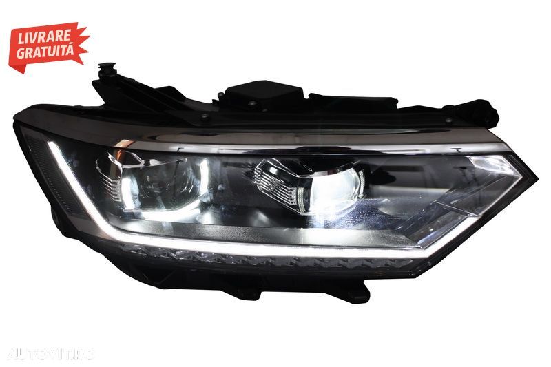 Faruri Full LED Dinamic VW Passat B8 3G (2014-2019) Matrix Look- livrare gratuita - 7