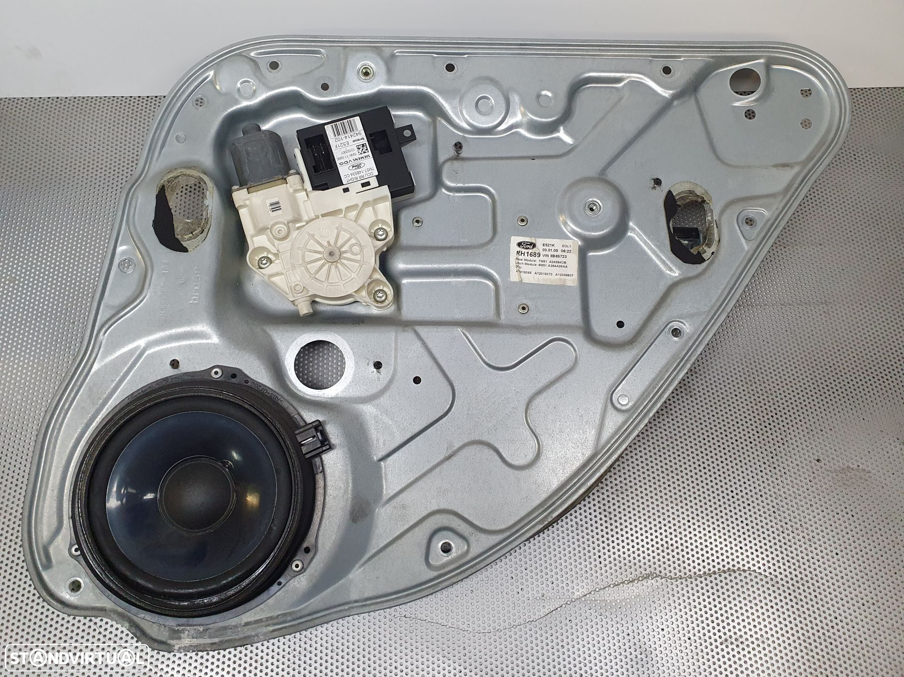 Elevador Tras Dto  Ford Focus Ii Turnier (Da_, Ffs, Ds) - 2