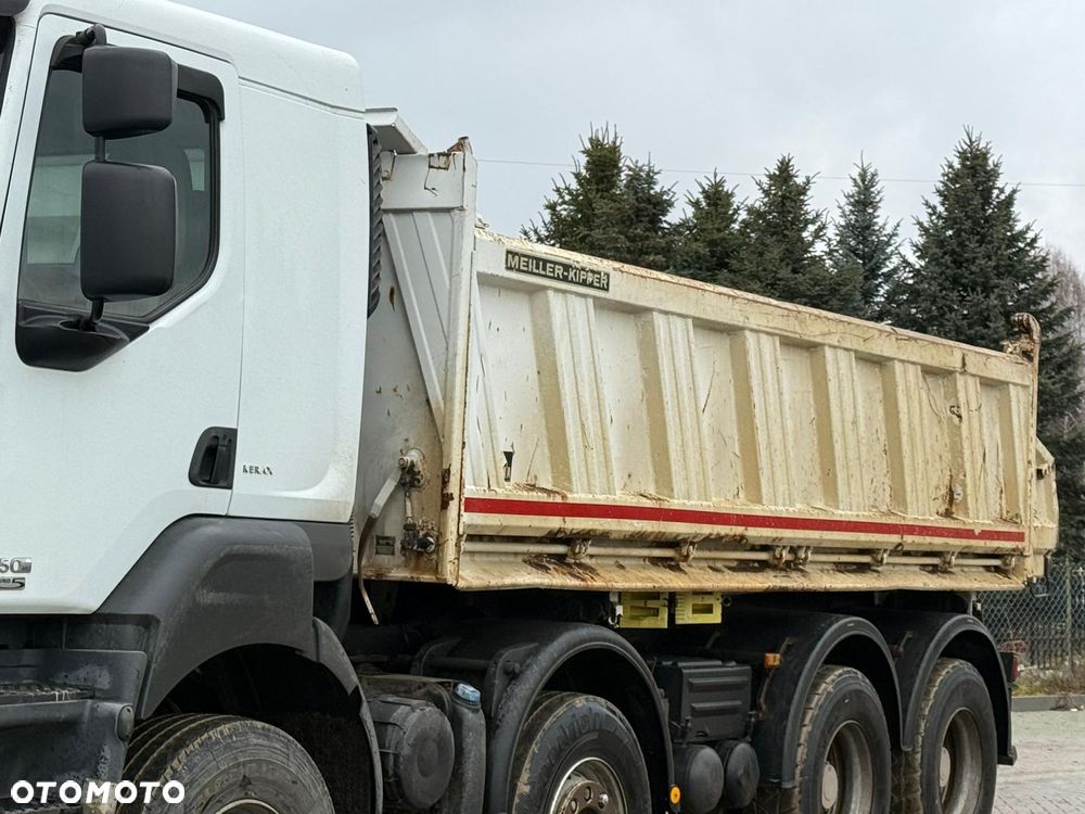 Renault KERAX 450 DXI / WYWROTKA / 8X4 / 3 STRONNA / MEILLER / EURO 5 - 7
