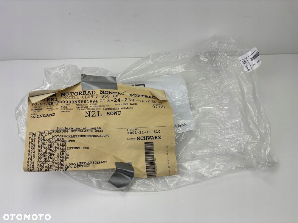 Płyta osłona silnika BMW F850 GS K81 2018-23 Oryginał - 15