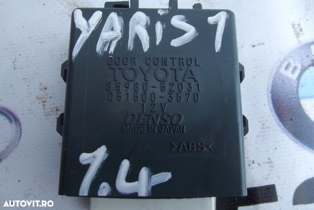 Panou sigurante Toyota Yaris 1999-2005 tablou sigurante dezmembrez Yar - 1