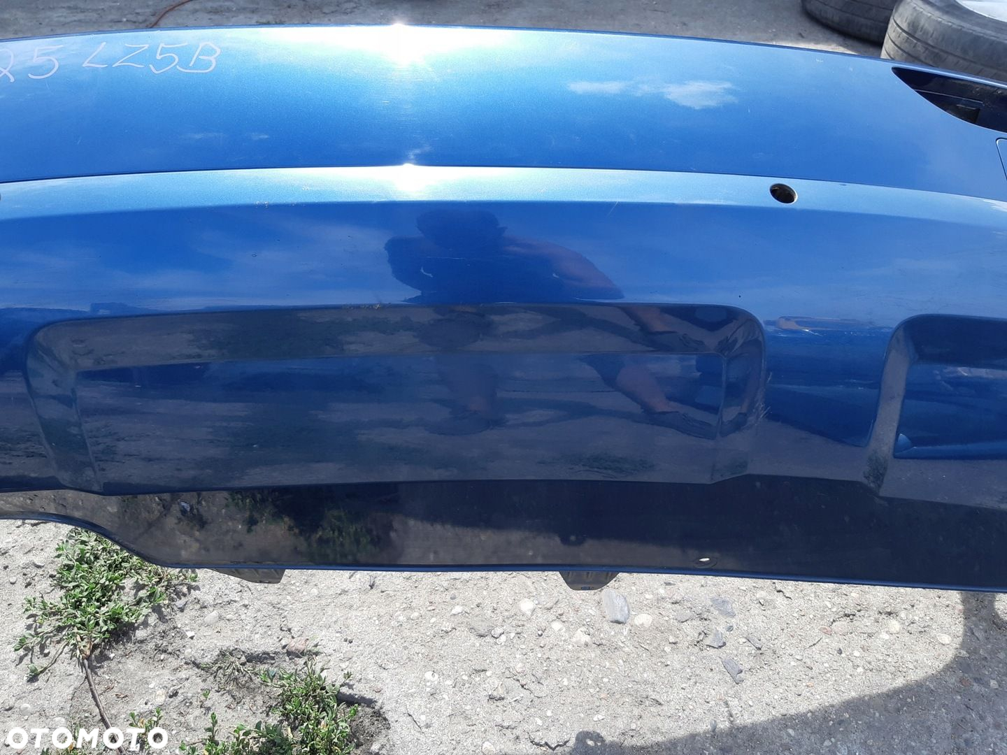 AUDI Q5 8R ZDERZAK TYLNY TYŁ POD PDC LZ5B - 15