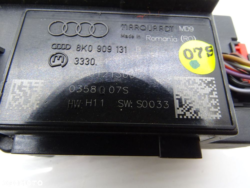 Zestaw startowy licznik komputer stacyjka moduł 8k1907115a audi a4 b8 1.8 t - 12