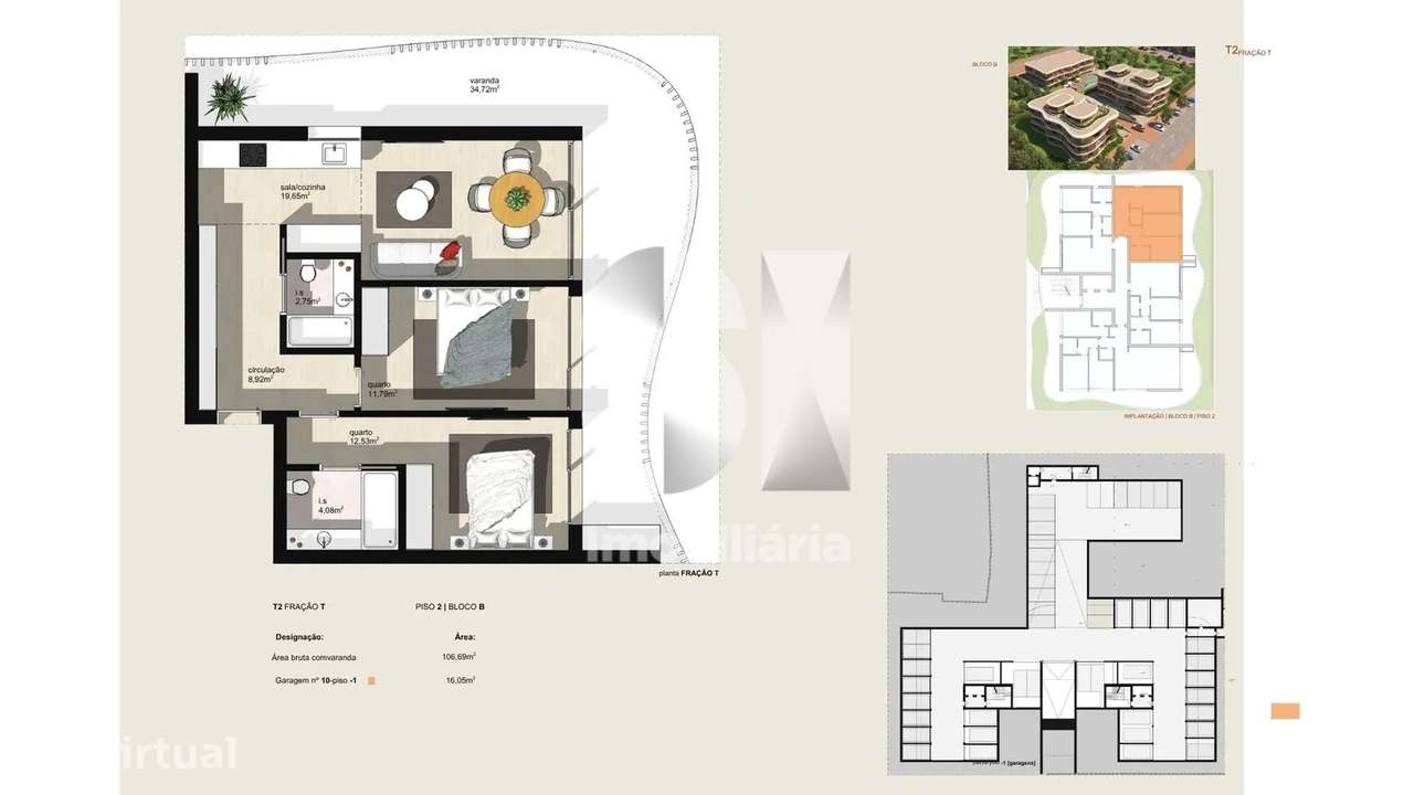 T2  Condomínio JARDIM HAYDÉE | Exclusividade na Quinta da Portela - Grande imagem: 4/5