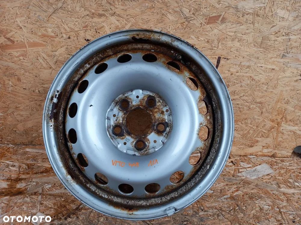 felga stalowa 6.5j16h2 5x112 mercedes vito w447 a4474010101 - 1