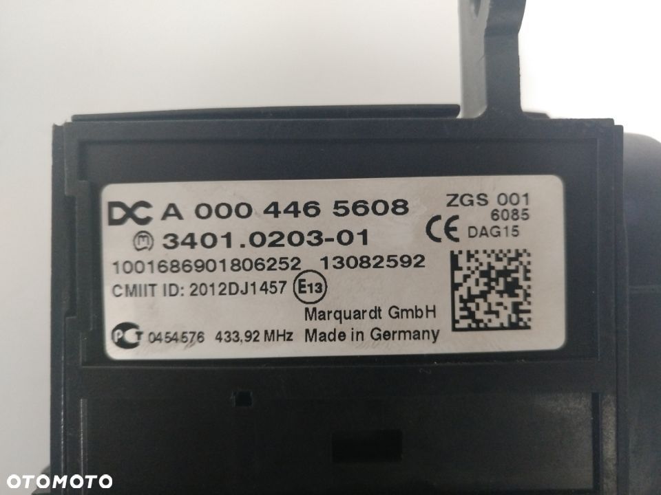 Stacyjka czytnik Start Stop Actros MP4 0004465608 - 2