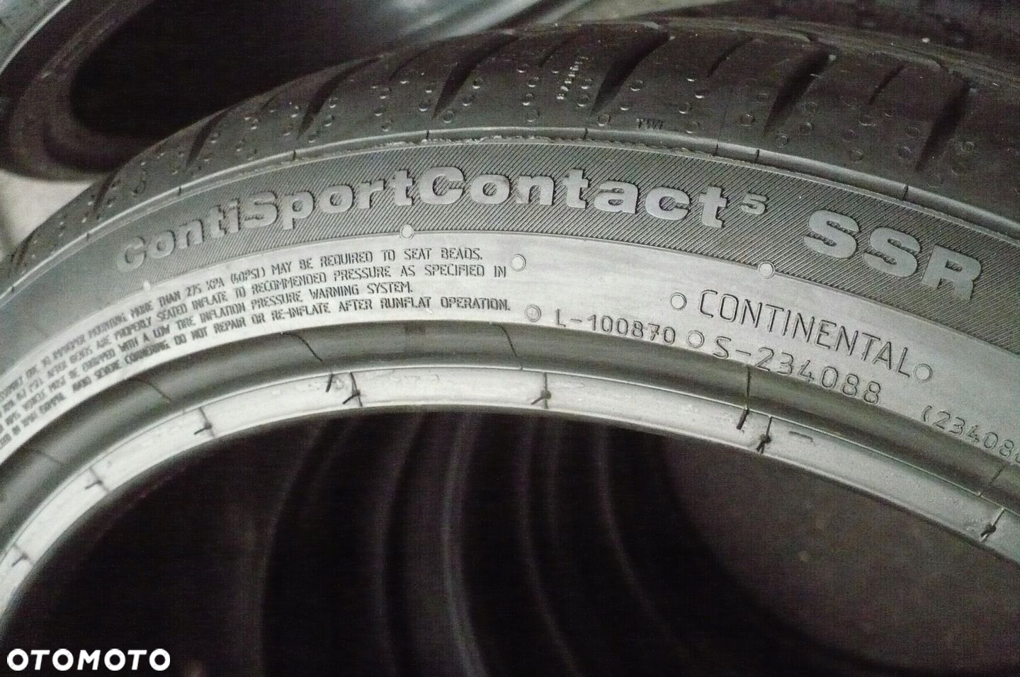 2x CONTINENTAL Sport Contact 5 RFT 215/40R18 6mm 6,2mm 2023 - 4