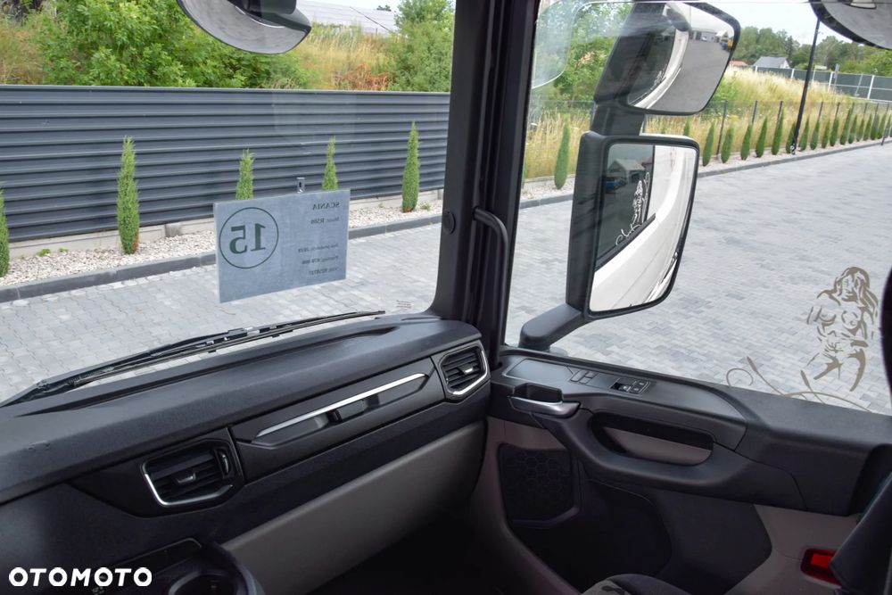 Scania R500 / RETARDER / KLIMATYZACJA POSTOJOWA / ACC / KLIMA / FULL LEDY / FULL SPILERY / 2 ZBIORNIKI PALIWA / SERWISOWANA / SPROWADZONA - 27