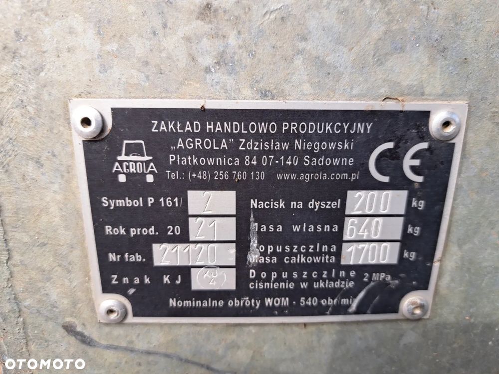 Agrola 1000 K6 (P 161/2) - 8