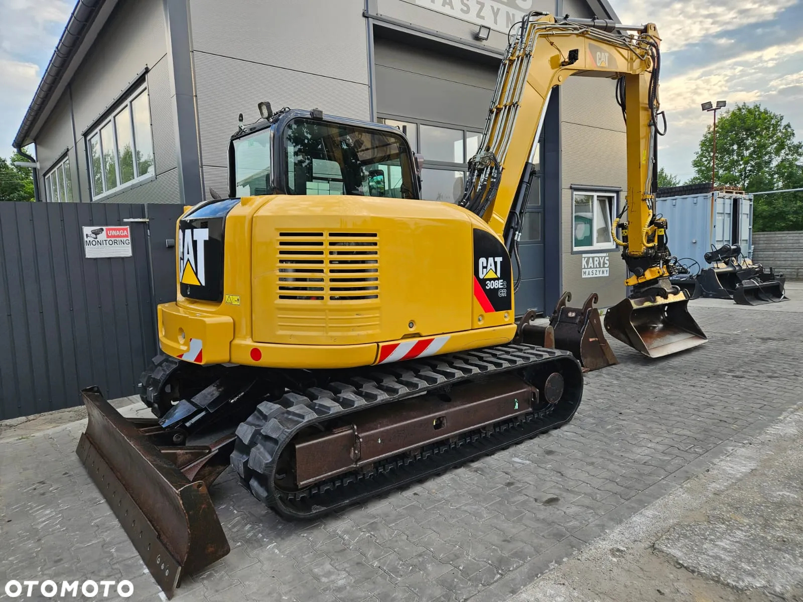 Caterpillar MINIKOPARKA CAT CATERPILLAR 308E2 CR 308 E2 307 309 2014R. ROTOTILT - 5