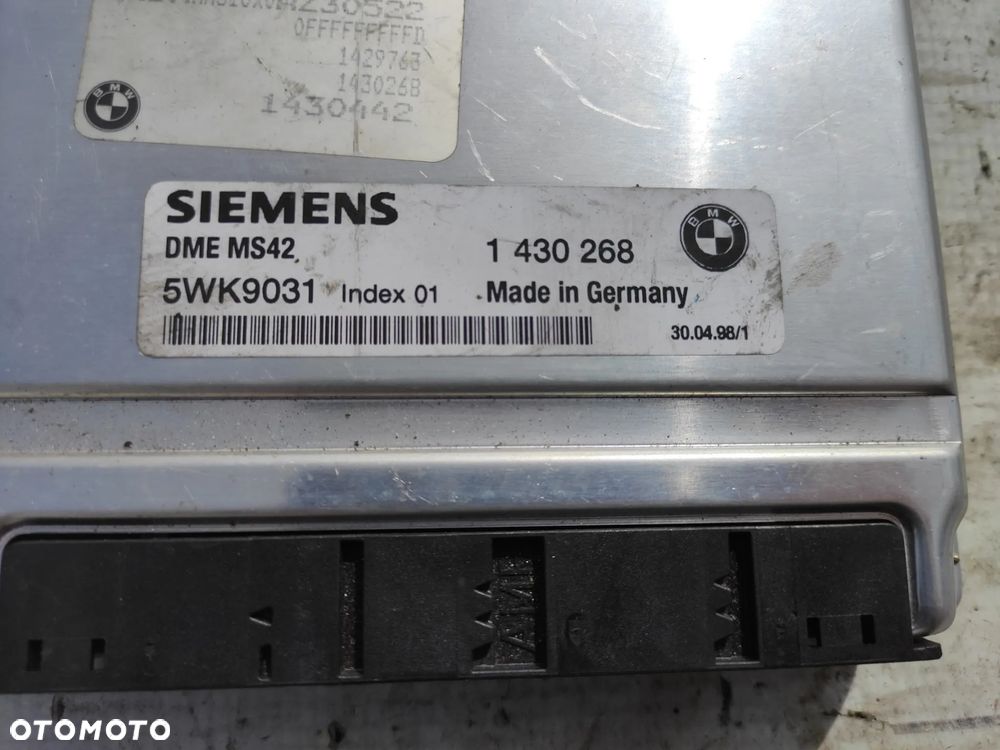 BMW E39 E46 M52 2.0i 2.5i 2.8i Sterownik Silnika 1430268 - 2