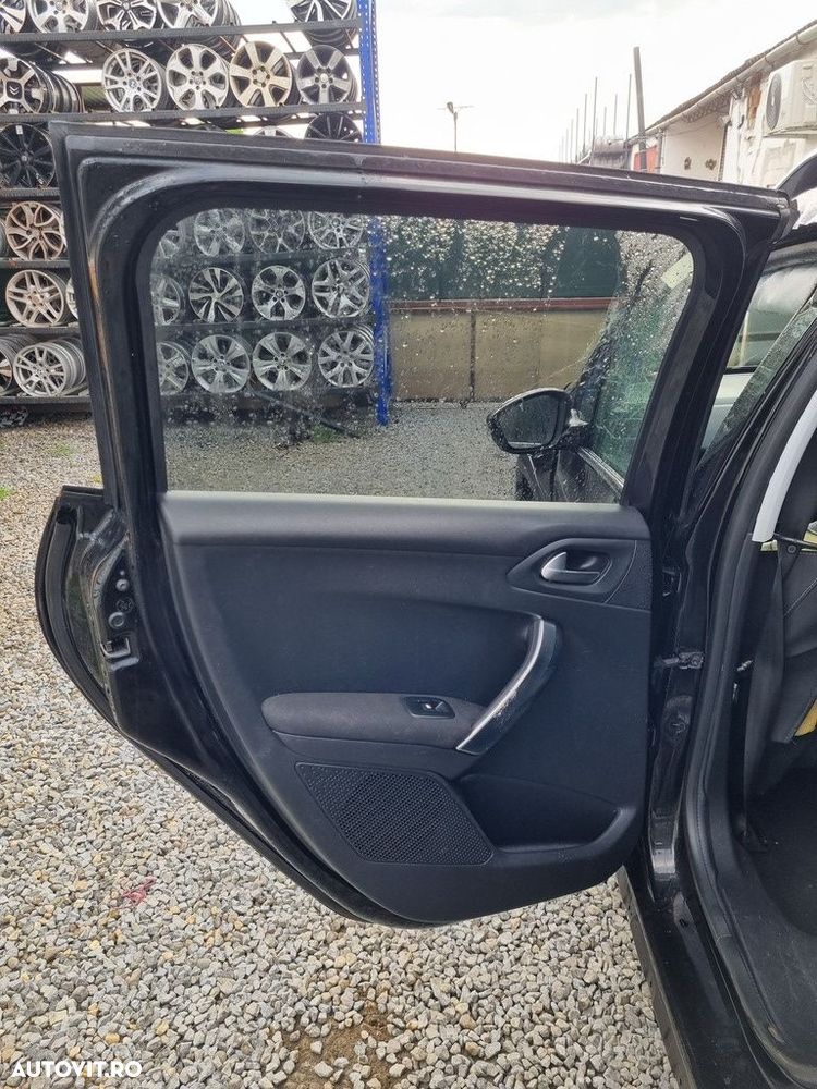 Usa Stanga Spate Peugeot 2008 Facelift 2016 - 2019 SUV 4 Usi Perla Nera Schwarz KTV (1299) - 2