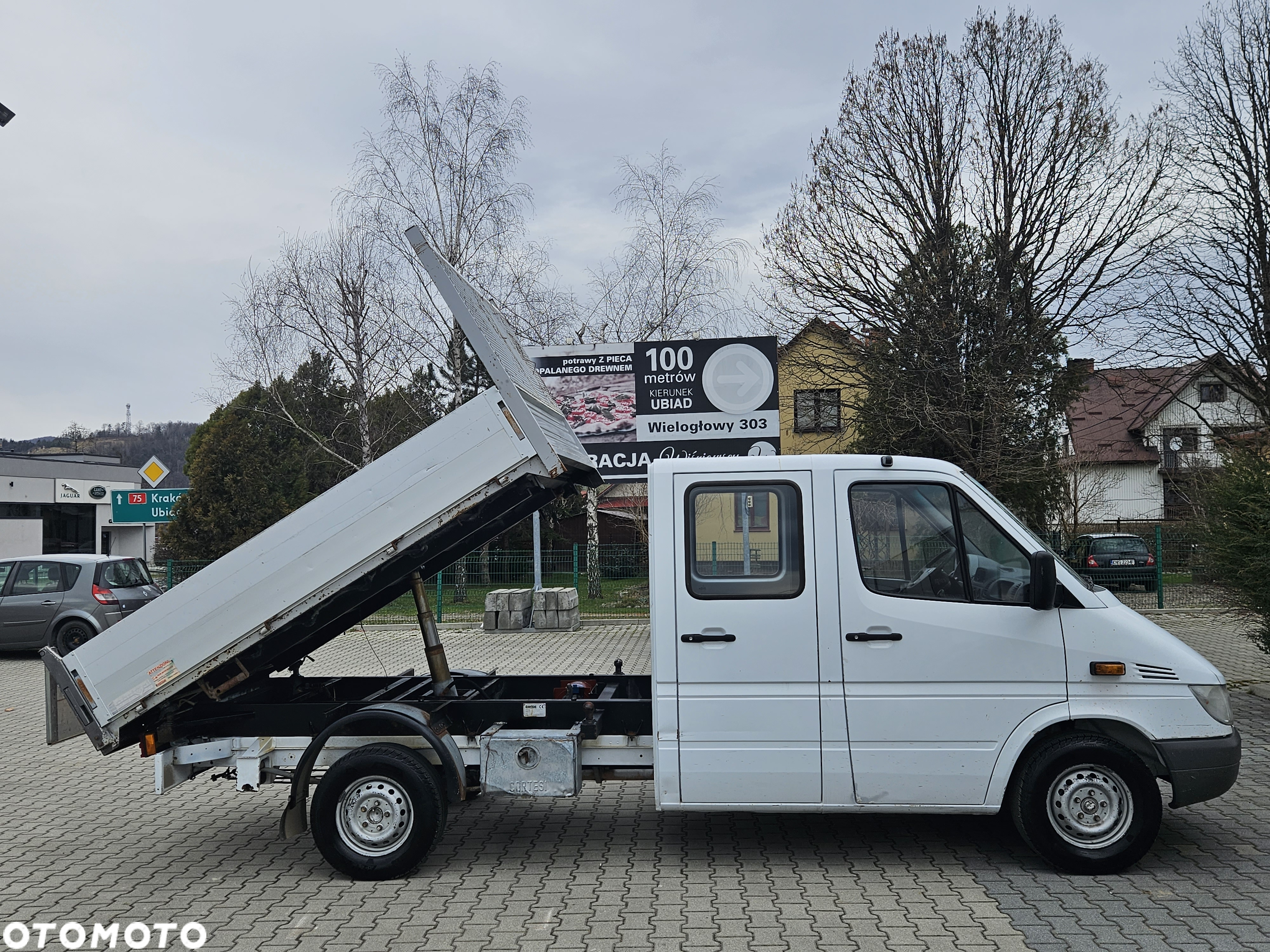 Mercedes-Benz Sprinter 313 CDI Doka/Dubel Kabina Wywrotka/Kiper 3-Str ! Oryginał ! - 3