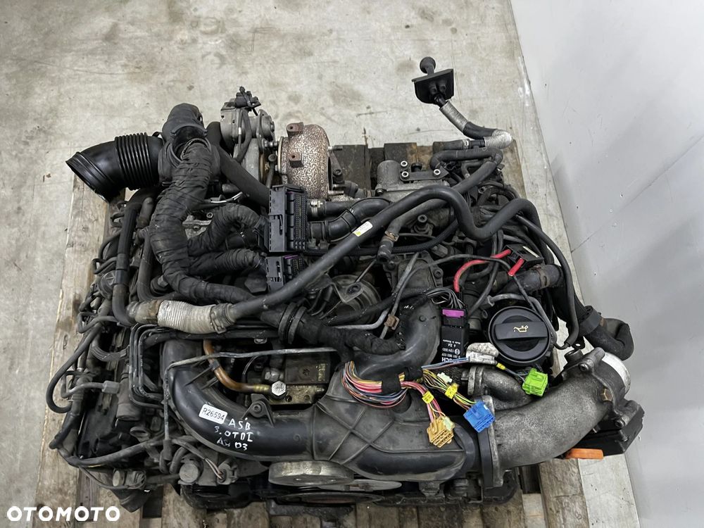 Silnik Audi A8 D3 A4 B7 A6 C6 Q7 4L 02-15r. 3.0 TDI V6 Diesel 233km kod ASB KOMPLETNY z wtryskami tu - 9