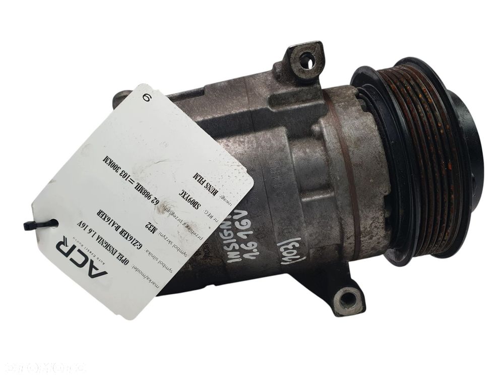 SPRĘŻARKA KLIMATYZACJI Opel Insignia A Astra J Meriva B 13220076 08B200043 - 10