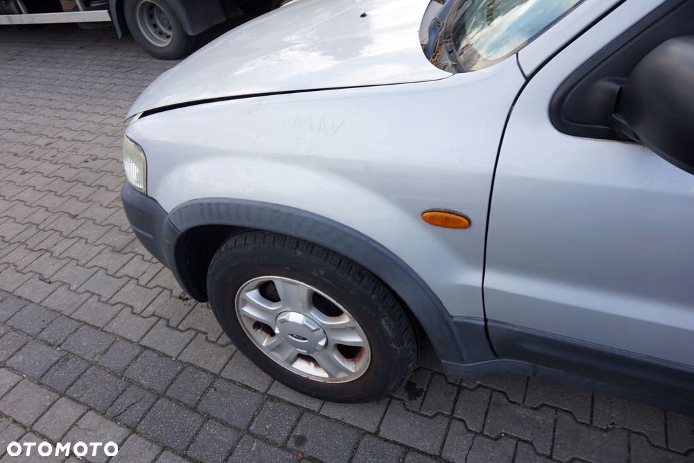 MASKA ZDERZAK BŁOTNIKI LAMPY ESCAPE I MAVERICK II  TL  FORD 2001-2007 SREBRNY PRZÓD KOMPLETNY - 9