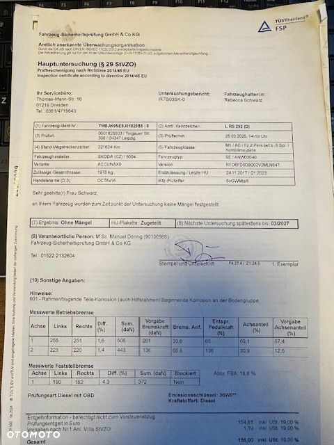 Skoda Octavia 2.0 TDI DSG RS - 25