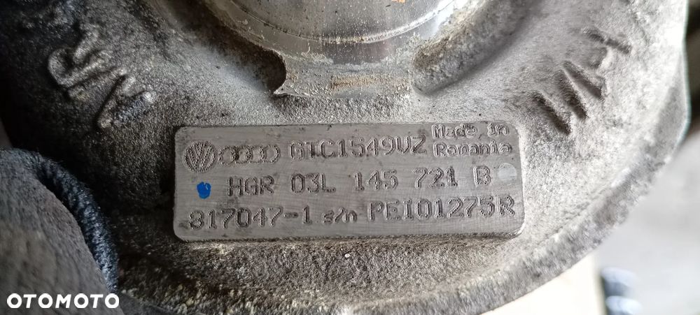 Turbina turbosprężarka turbo Audi A5 8T Lift 2.0 TDI 03L145721B - 8