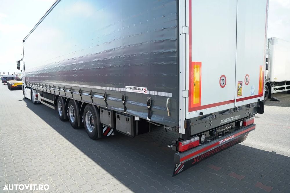 Scania S 530 / V8 / RETARDER / MEGA KIT / PLATĂ JOSĂ + KRONE / PUNTE RIDICATĂ / SAF - 10