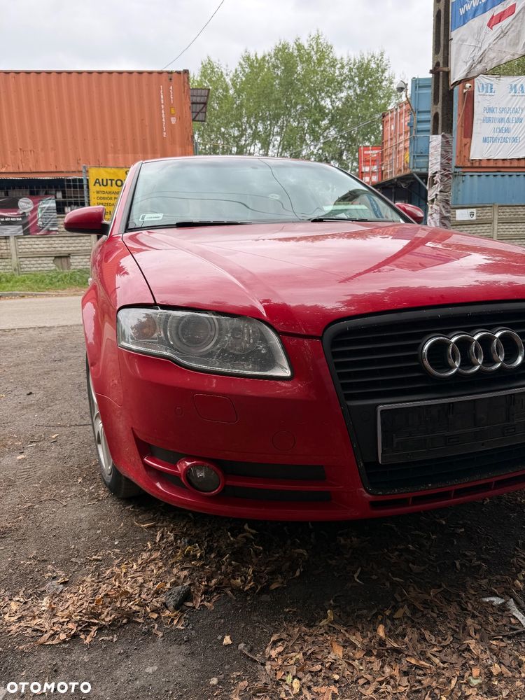 Audi A4 B7 sedan 2.0 ALT czerwona LY3J na części - 2