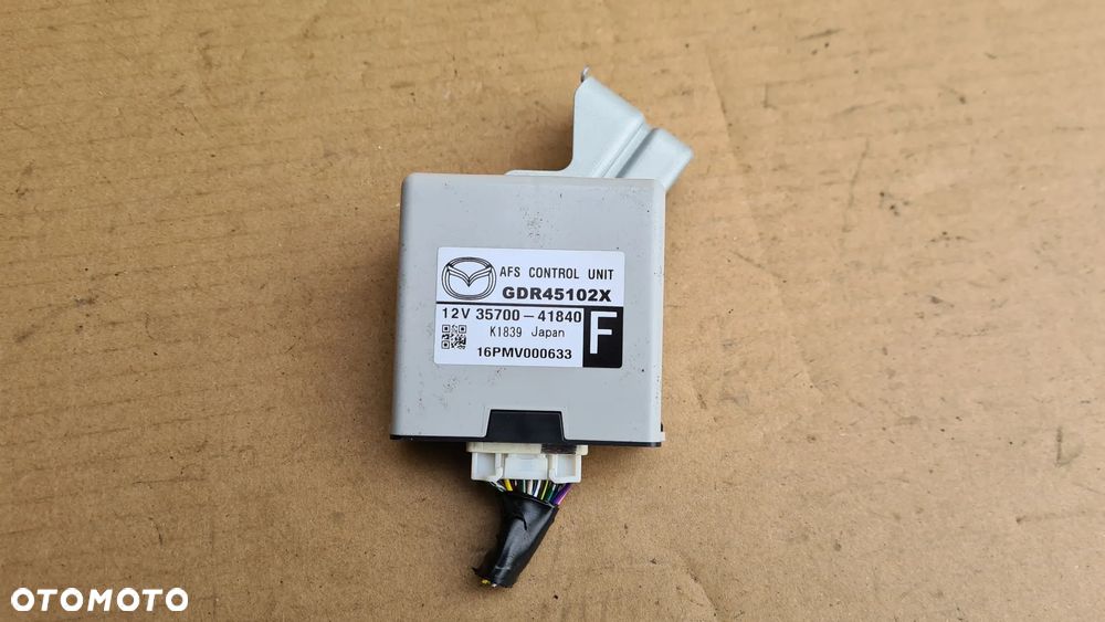 Mazda 6 GH LIFT moduł sterownik świateł lamp skrętnych AFS - 2