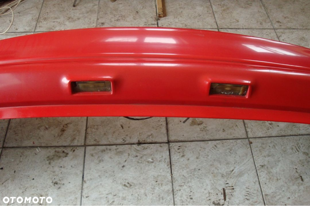 Opel Astra GSi 2.0 16V c20xe - Czerwony Tylny  ZDERZAK  Tył - Zaślepka Przód - Hokej Spoiler Listwa - 8