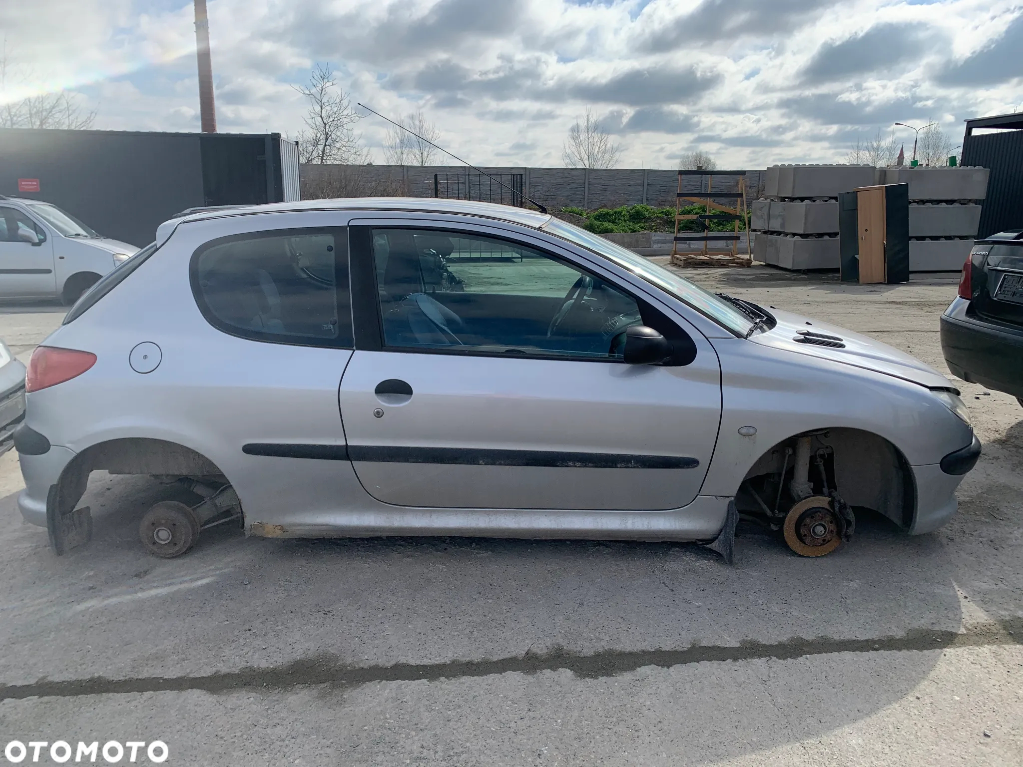 PEUGEOT 206 *SAMOCHÓD NA CZĘŚCI* 83 LAMPA LUSTERKO DRZWI MASKA KLAPA BELKA ZDERZAK BŁOTNIK PRAWA LEWA PRZÓD TYŁ - 3