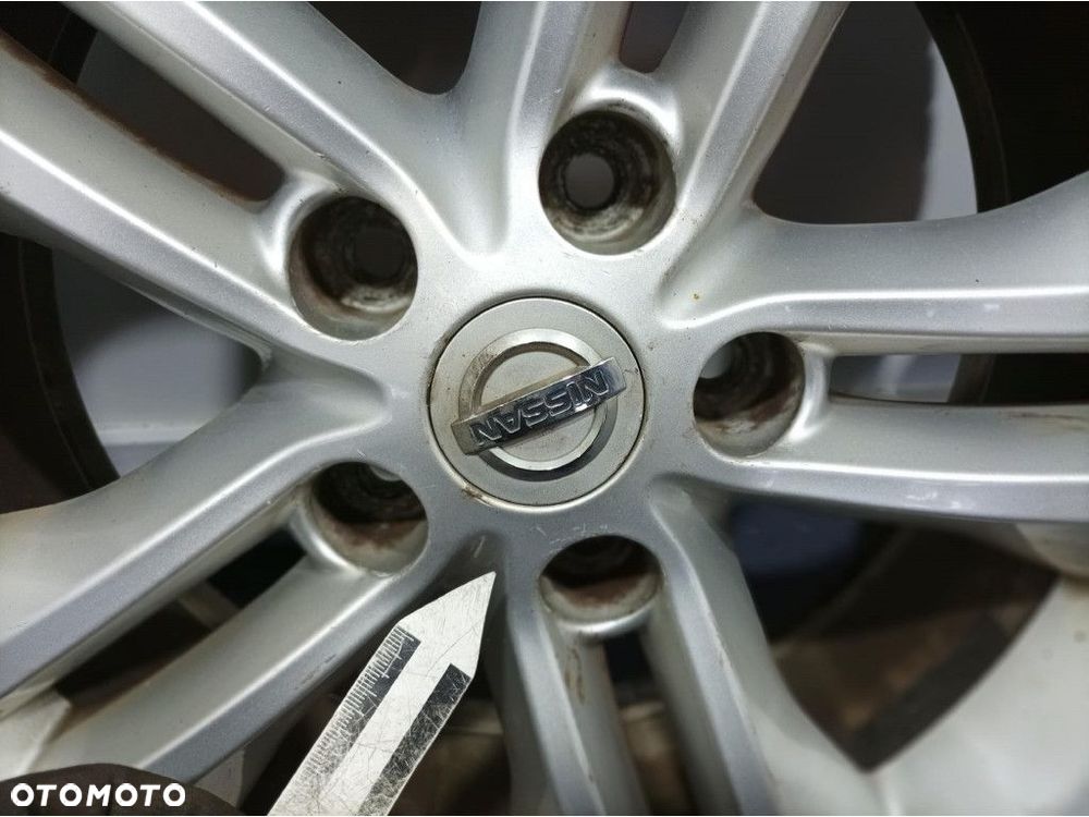 NISSAN KOMPLET FELGI ALUMINIOWE Z OPONAMI 5X114.3 6.5JX17 ET40 215/60 R17 - 6