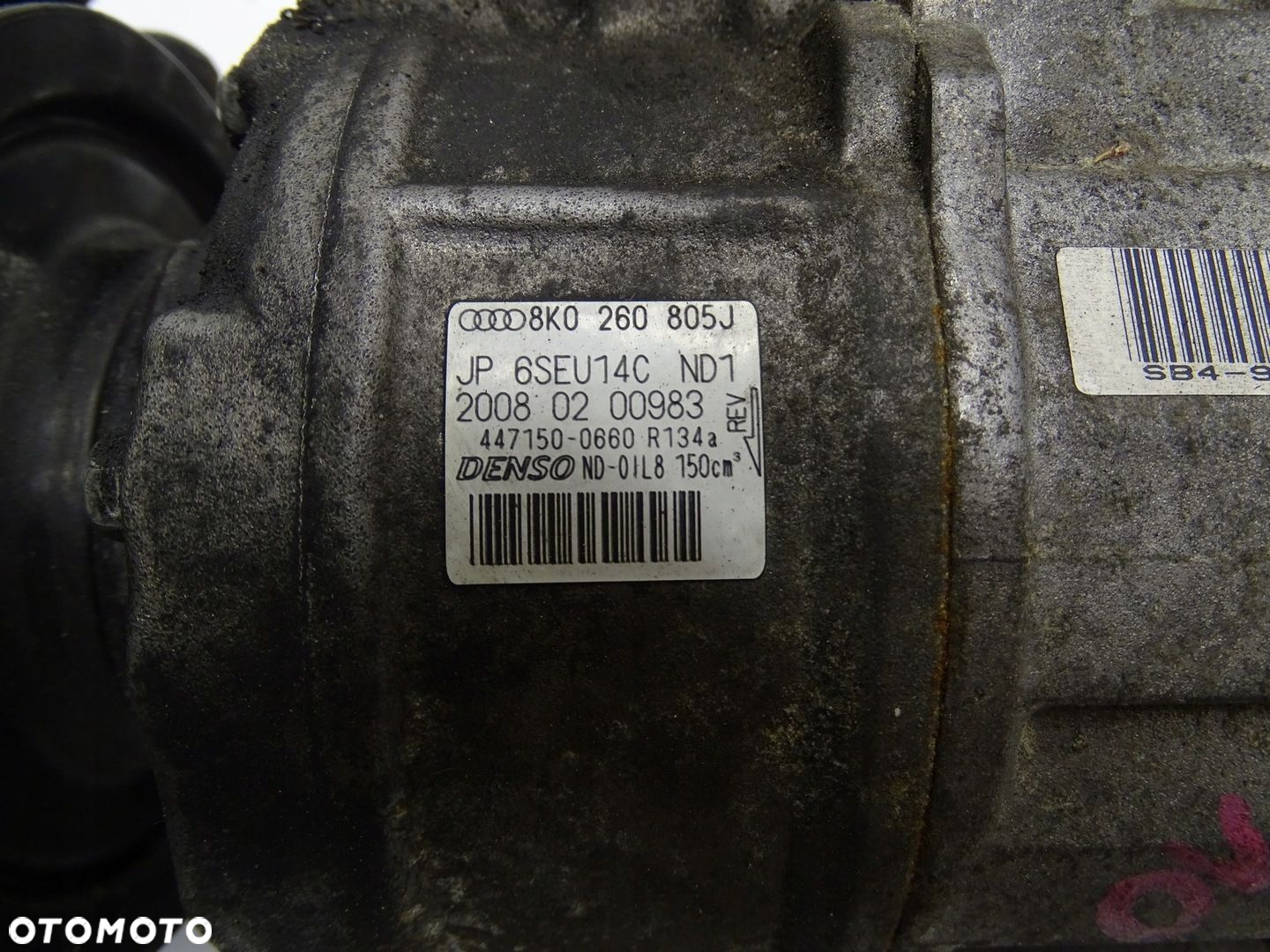 SPRĘŻARKA KOMPRESOR KLIMATYZACJI AUDI A4 B8 A5 8T 8K0260805J - 7
