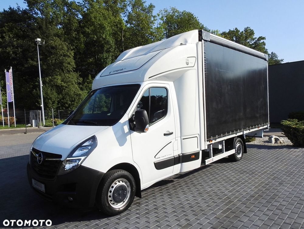 Opel MOVANO PLANDEKA 8 PALET WEBASTO TEMPOMAT KLIMATYZACJA LEDY PNEUMATYKA  165KM - 7