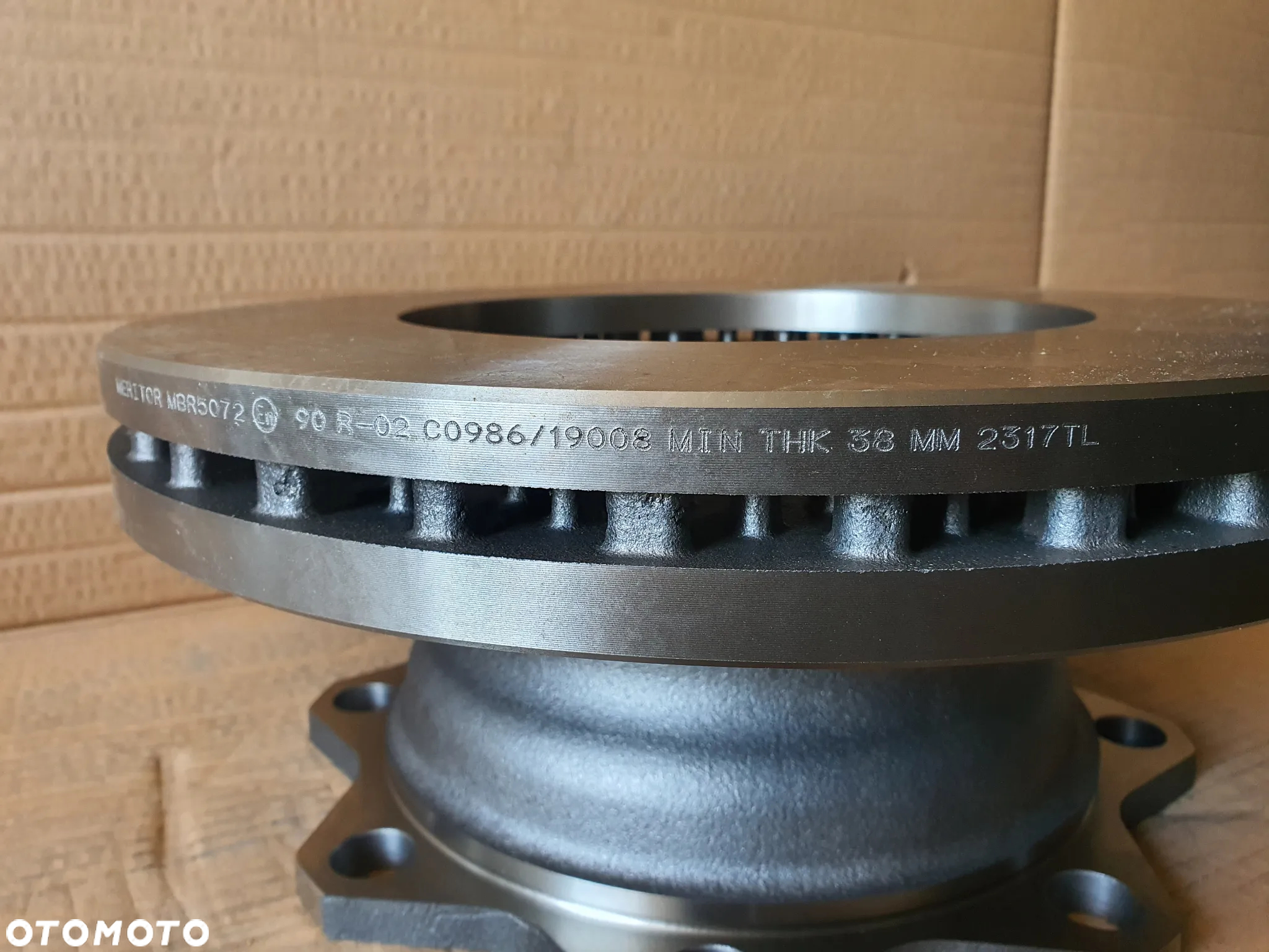 Tarcza hamulcowa 377x45 mm SAF 4079000400 Meritor MBR5072 - 9