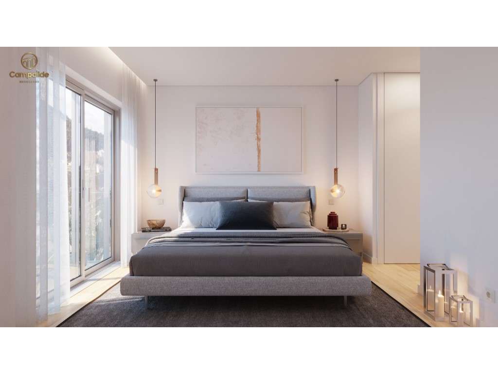 Apartamento T3 com varandas e estacionamento em Campolide, Lisboa - Grande imagem: 4/10