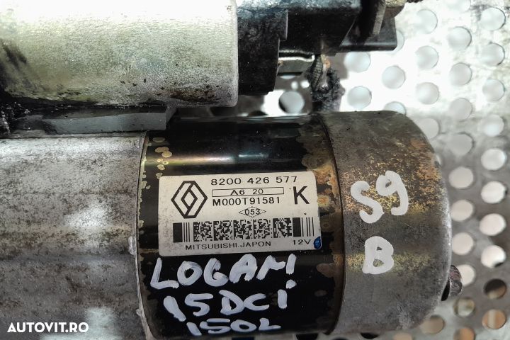Electromotor 8200426577 8200426577 Dacia Logan 1 [2004 - 2008] Sedan - 4