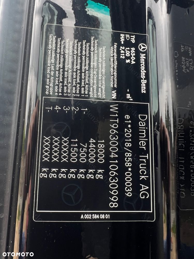 Mercedes-Benz 1842 firanka BDF 19palet - 11