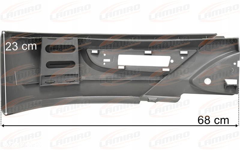 MERCEDES ACTROS MP3 SPOILER LEWY OWIEWKA WYSOKA - 2