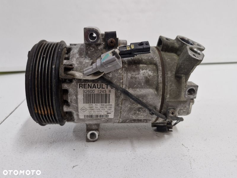 RENAULT CLIO 4 IV 1.6 TCE RS KOMPRESOR SPRĘŻARKA KLIMATYZACJI 926001243R - 8