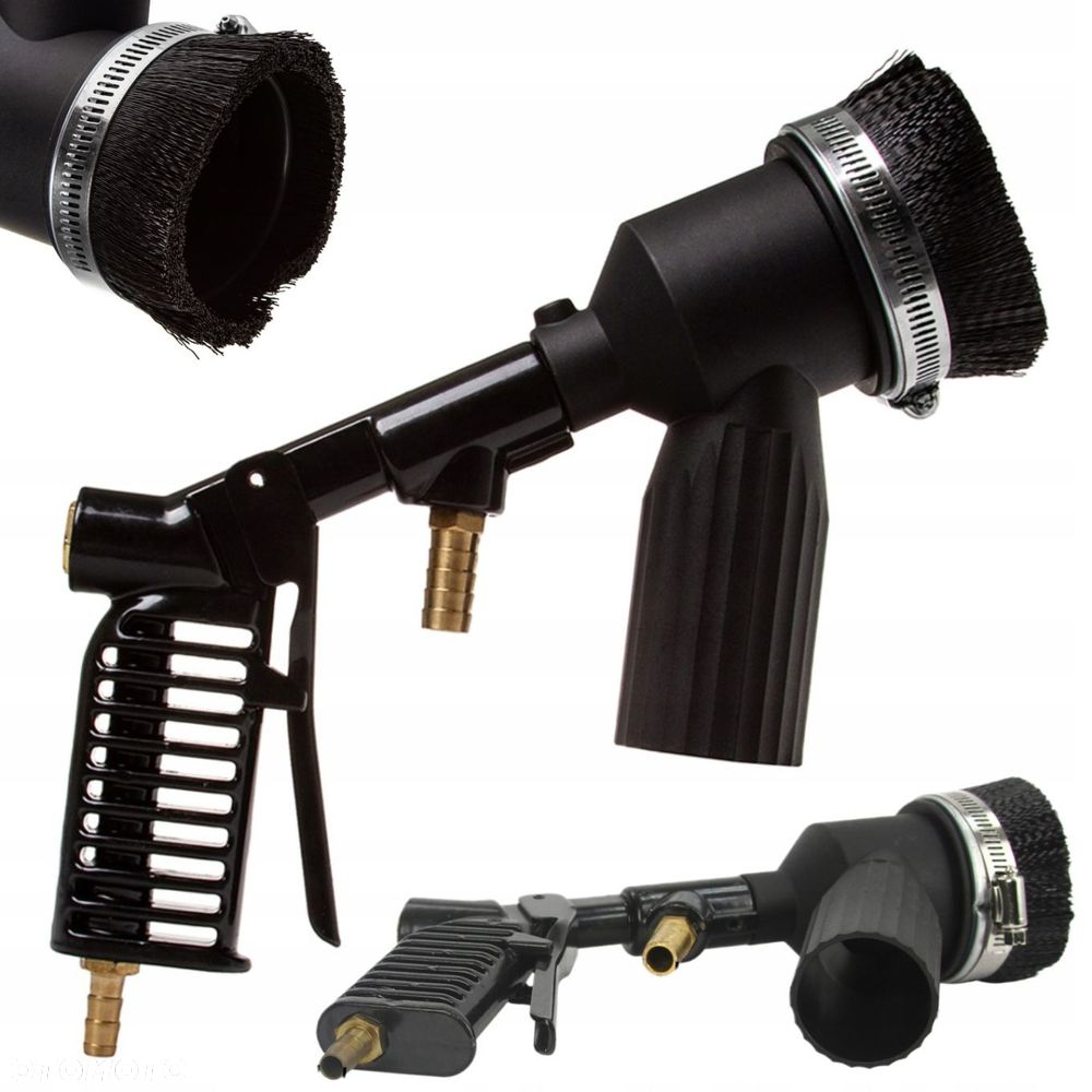 PISTOLET DO PIASKARKI BEZPYŁOWEJ 105L PIASKOWANIA KOMPLETNY Z DYSZĄ 8059301 - 10