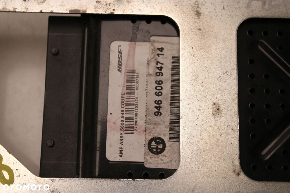 ALFA ROMEO BRERA 05R- WZMACNIACZ AUDIO RADIA 94660694714 - 5