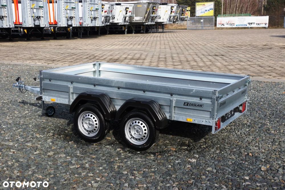 Zaslaw 2 osie, przyczepa towarowa MOCNA I SOLDNA DMC 750 KG - 5