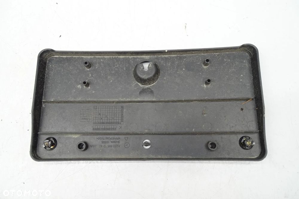 MERCEDES S KLASA W221 W222 Mocowanie Numeru Tablicy Rejestracyjnej 2228851381 - 3