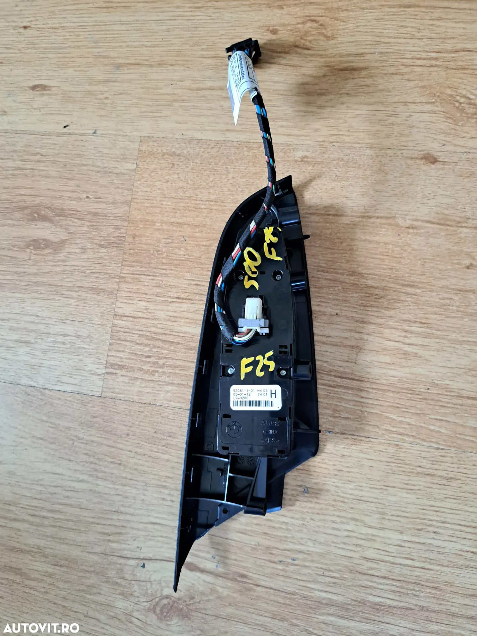 Panou butoane comenzi geamuri electrice oglinzi electrice usa sofer original bmw F20 F45 F30 F36 F07 F06 F48 F29 F25 F26 F15 F16 - 2
