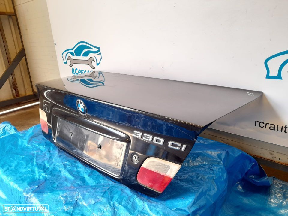 PORTA TAMPA MALA BMW SERIE 3 E46 COUPÉ FECHO PUXADOR FAROLIM FAROLINS - 3